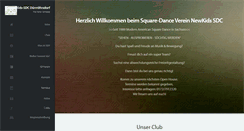 Desktop Screenshot of newkids-sdc.de