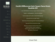 Tablet Screenshot of newkids-sdc.de